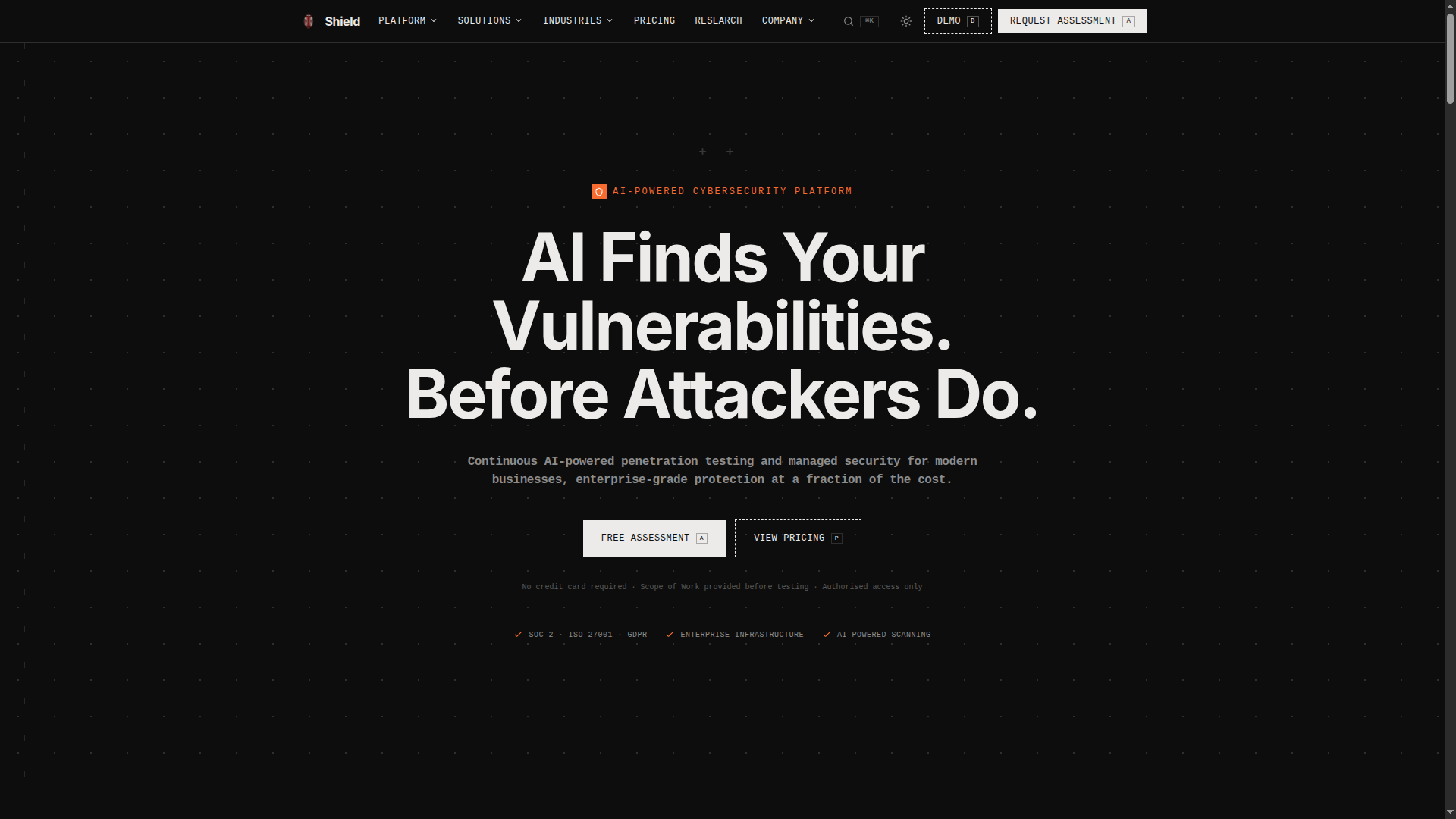 Continuous AI Security Platform